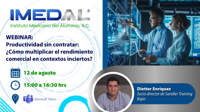 Webinar: Productividad sin contratar: ¿Cómo multiplicar el rendimiento comercial en contextos inciertos?